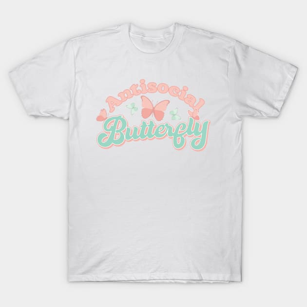 Antisocial Butterfly T-Shirt by The Daydreamer's Workshop